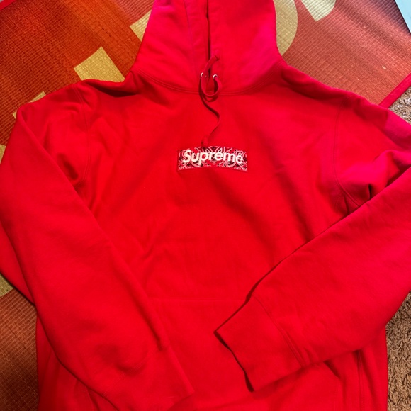 Supreme Bandanna Box Logo Hoodie (L) - Picture 1 of 5